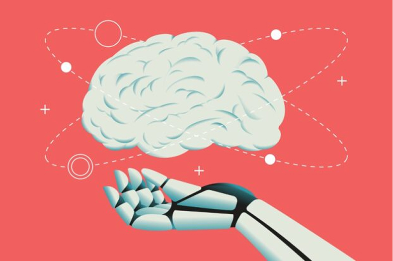 Business man speaking