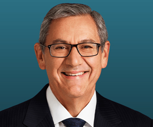 Business man speaking