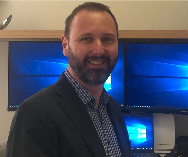 Business man speaking