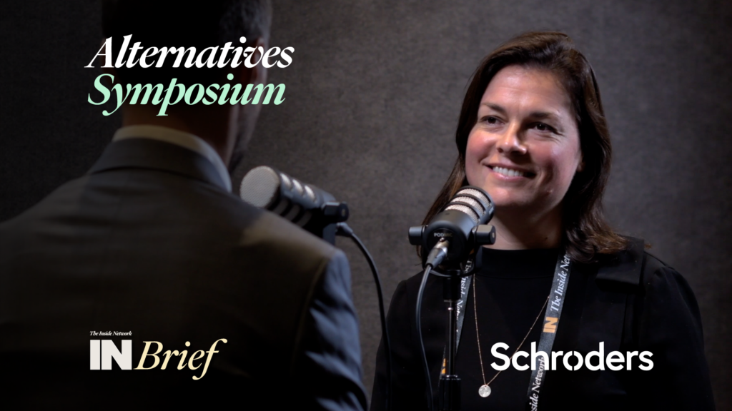 Alternatives Symposium 2022: INBrief with Claire Smith from Schroders Investments