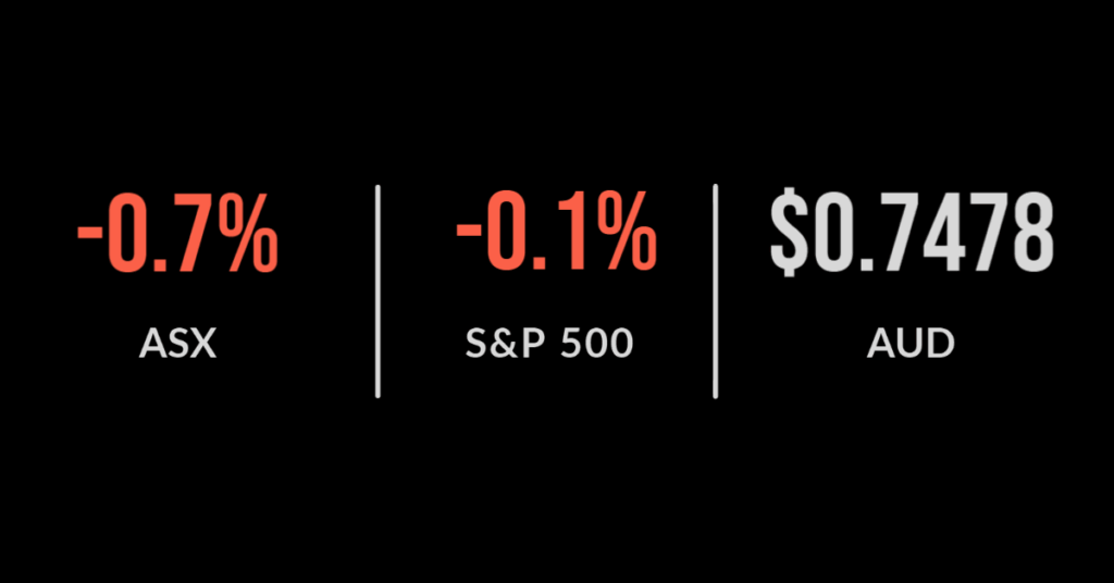 One day makes the week for Aussie market