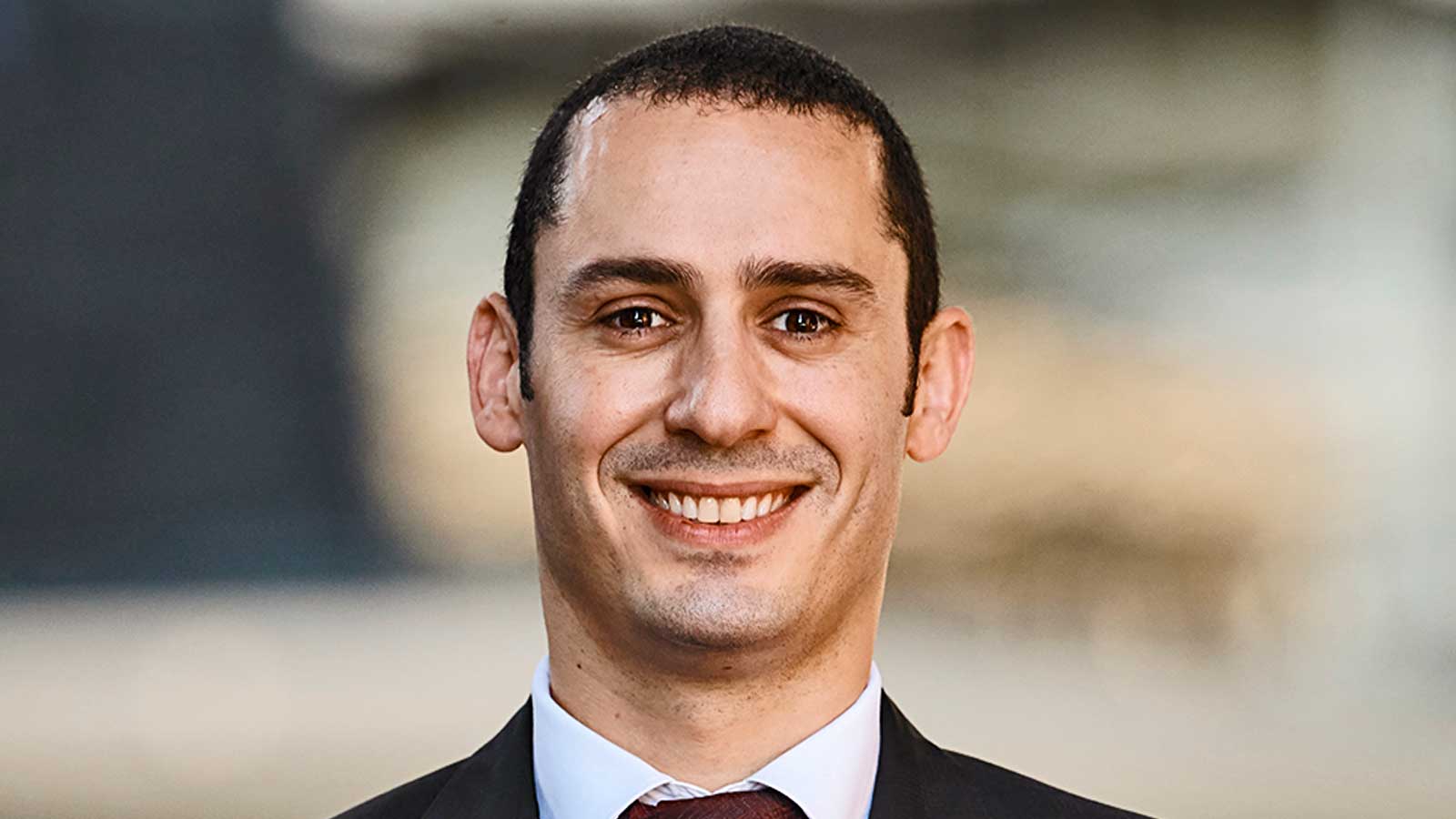 Business man speaking