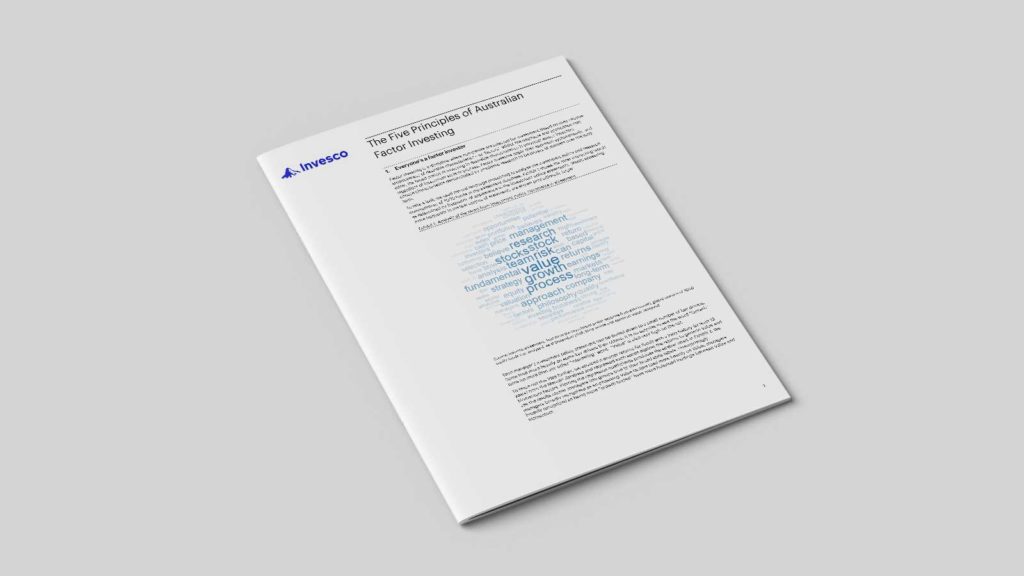 The Five Principles of Australian Factor Investing: Invesco