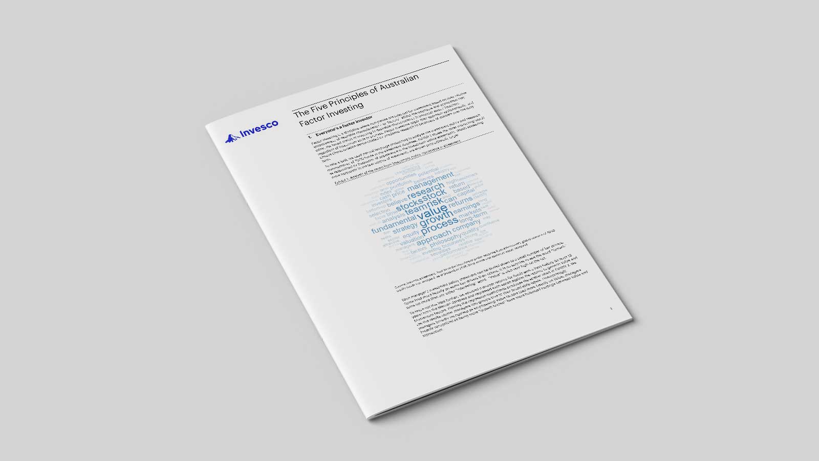 The Five Principles of Australian Factor Investing: Invesco