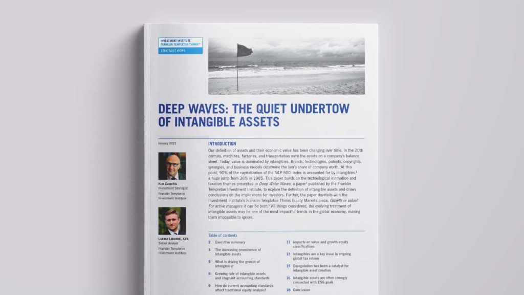 Deep waves: the quiet undertow of intangible assets