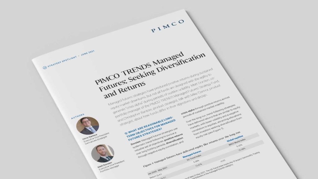 PIMCO TRENDS Managed future: Seeking diversification and returns