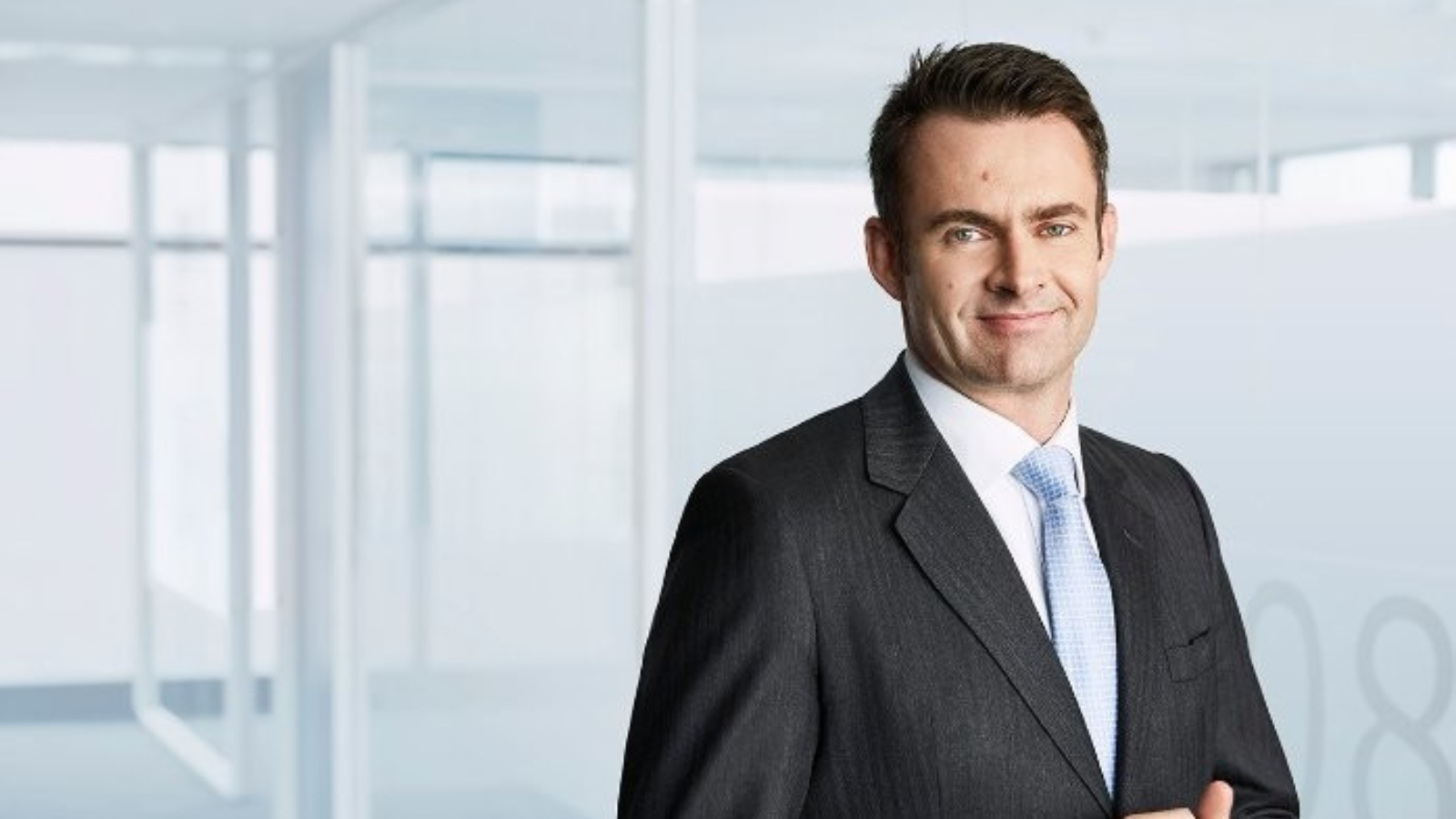 Business man speaking