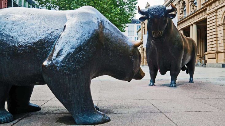 Business man speaking