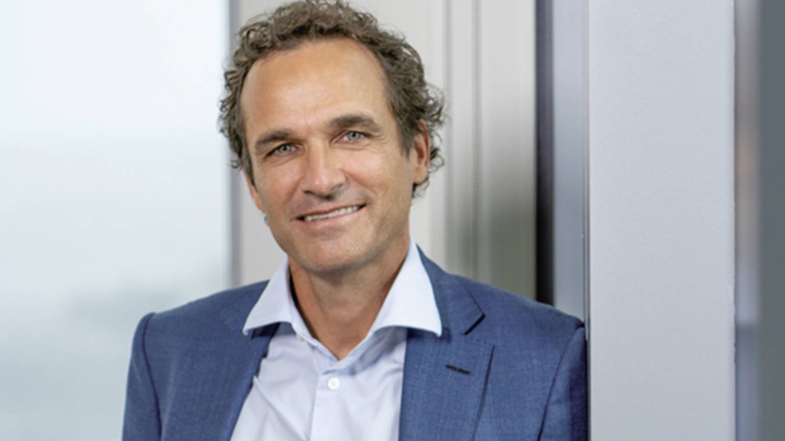 Business man speaking