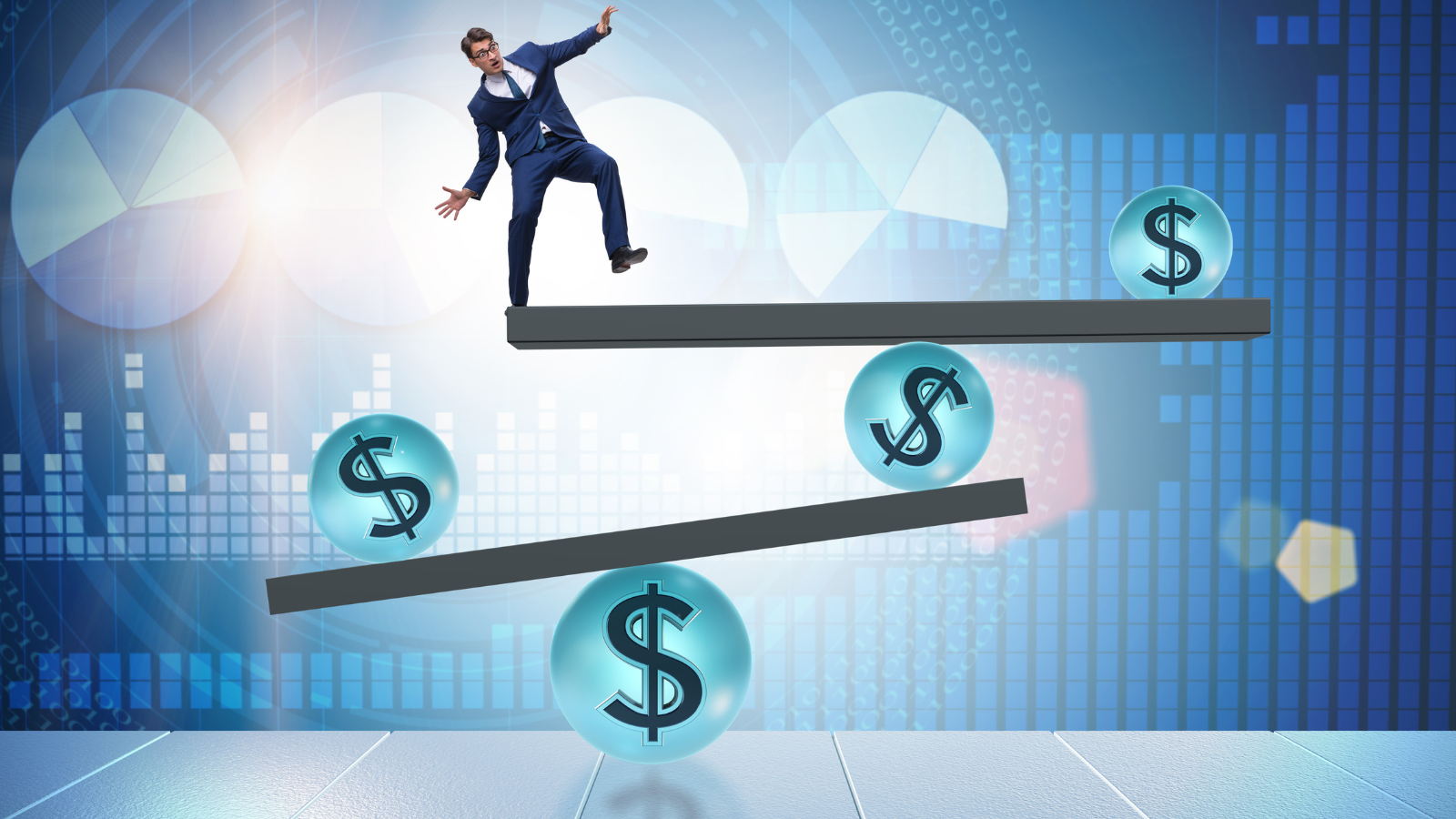 Business man speaking