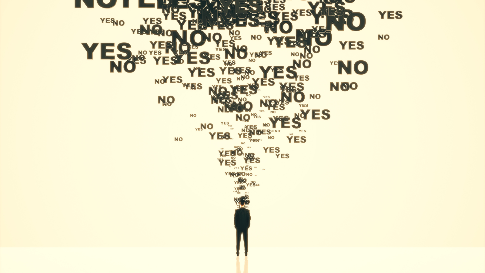 Business man speaking