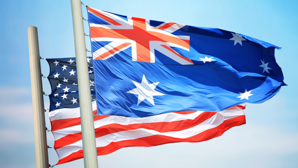 So who has more advisers per capita, the US or Australia?