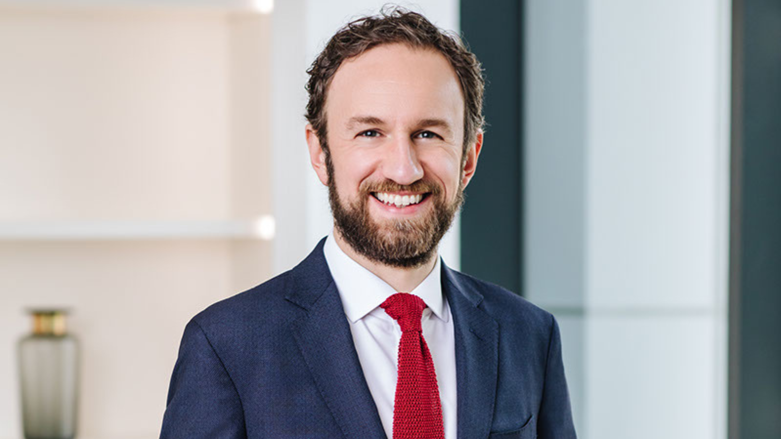 Business man speaking