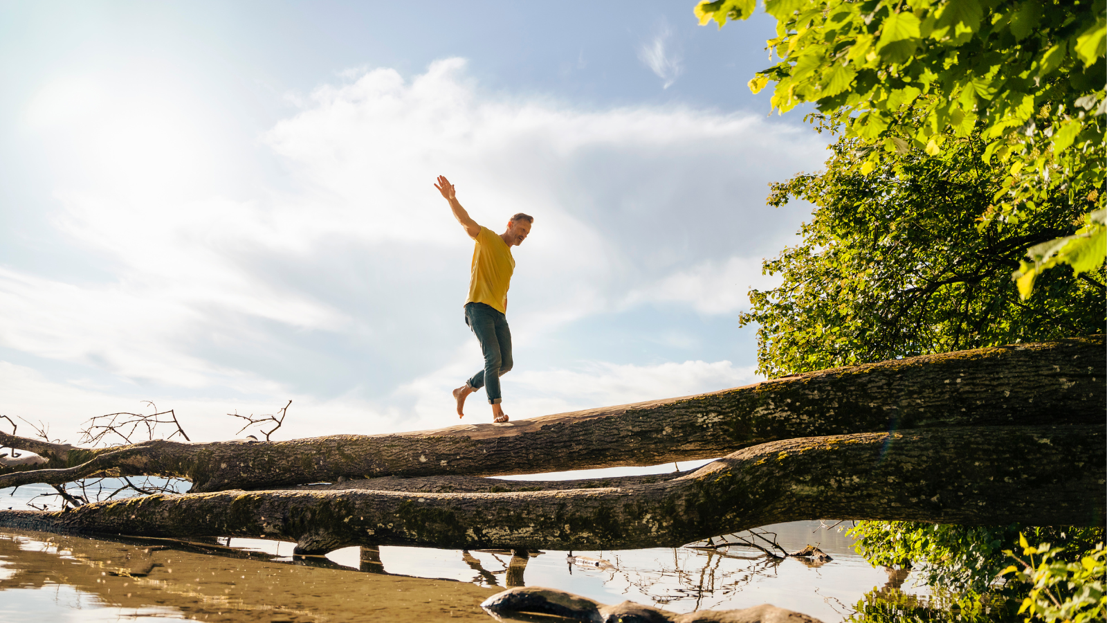 Business man speaking