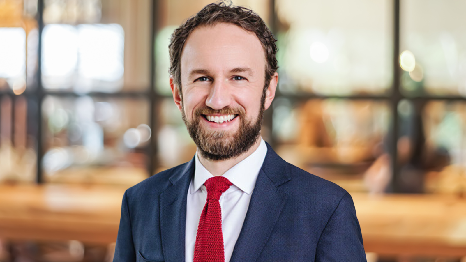 Business man speaking