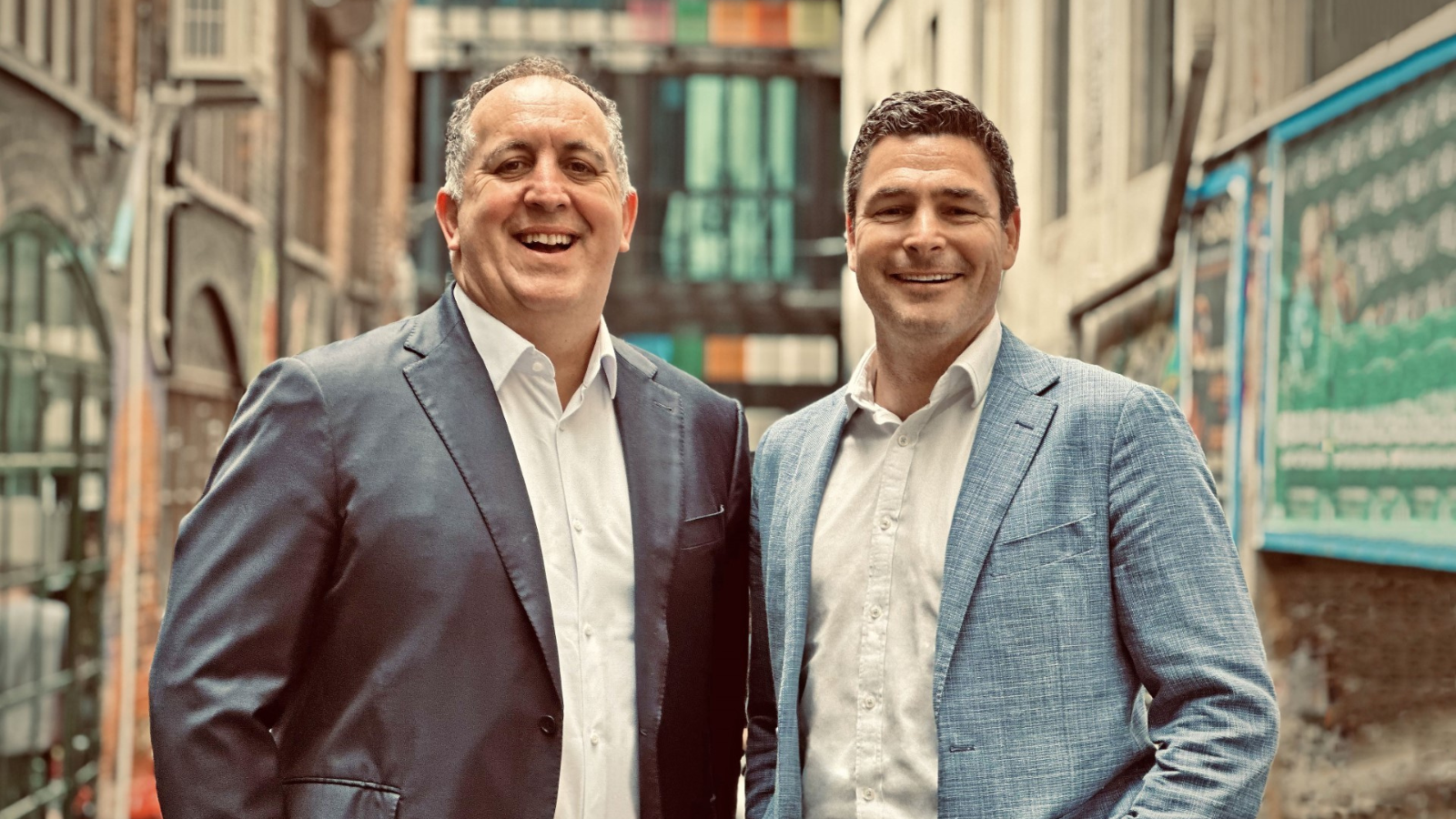 Business man speaking