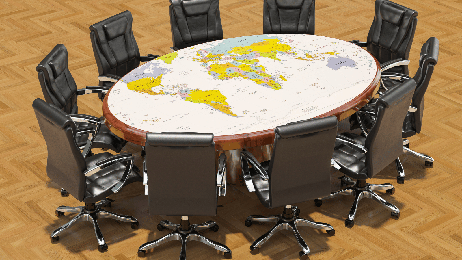 Business man speaking