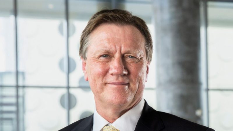 Business man speaking