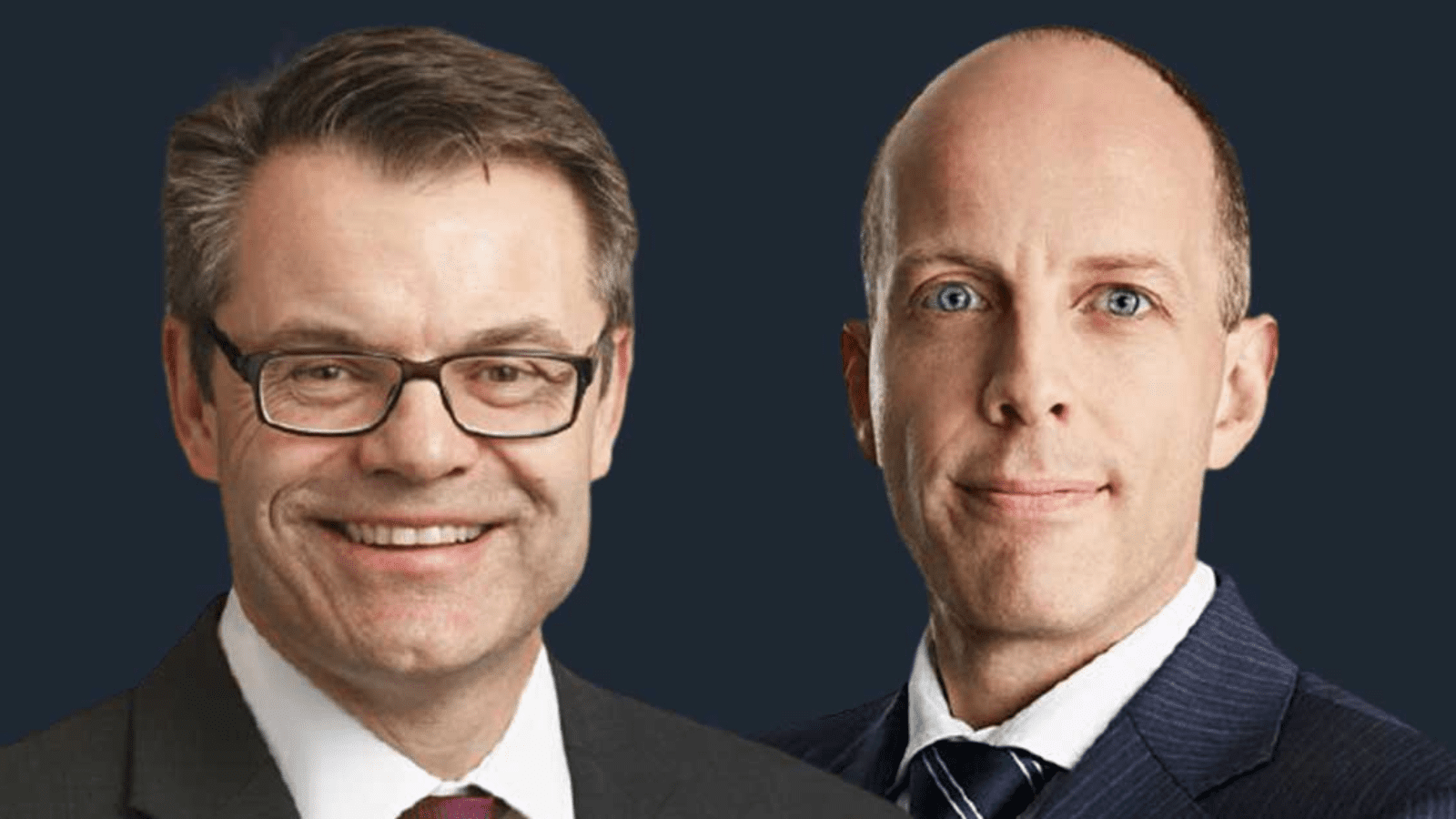 Business man speaking