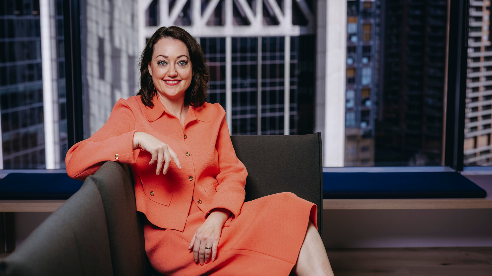 Business man speaking