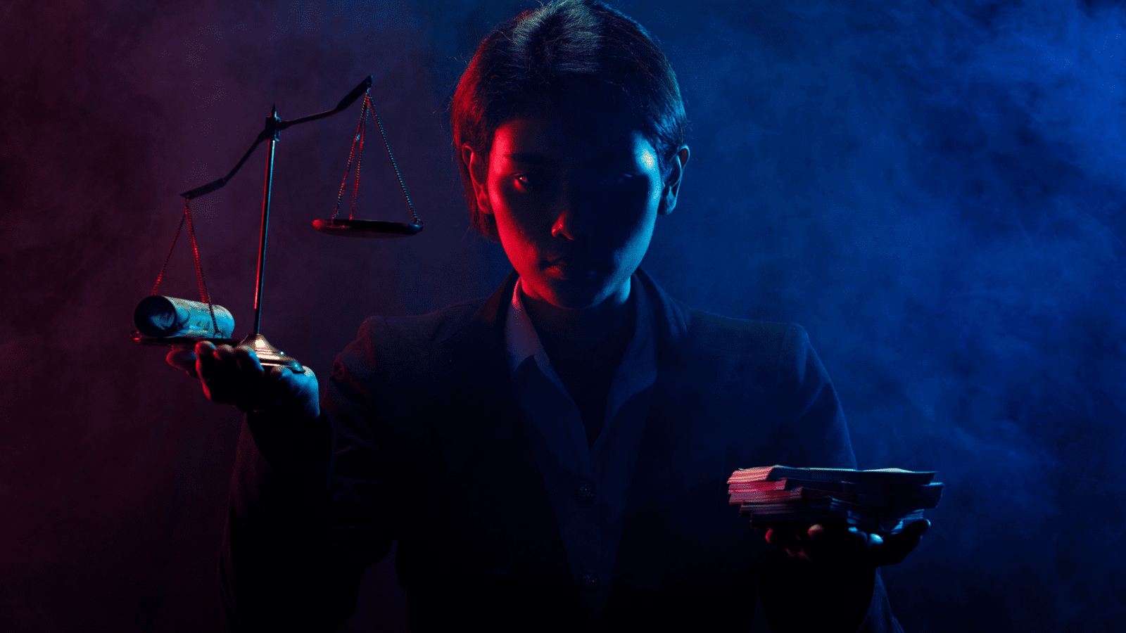 Business man speaking