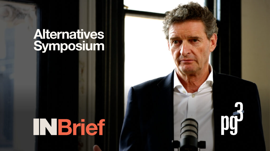 Alternatives Symposium 2024: INBrief with Urs Wietlisbach from PG3