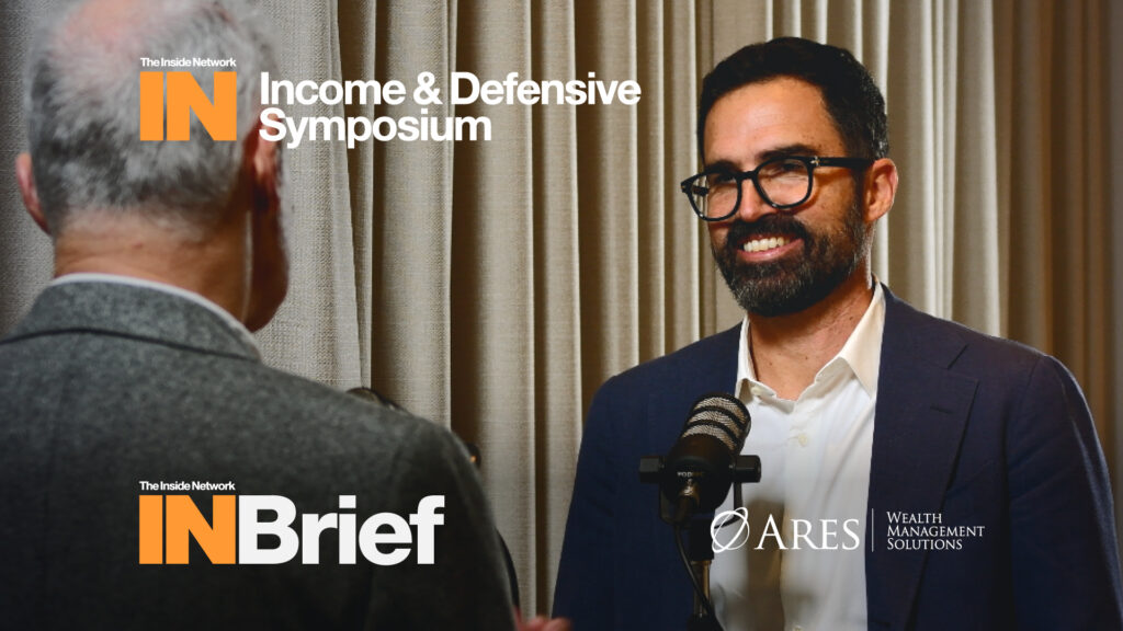 Income & Defensive Symposium 2025: INBrief with Teiki Benveniste from Ares Wealth Management Solutions